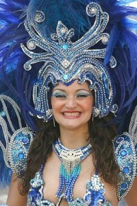 carnaval azul